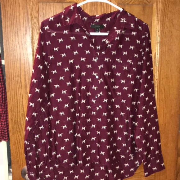 J. Crew Tops - JCREW Silk/Cotton Shirt